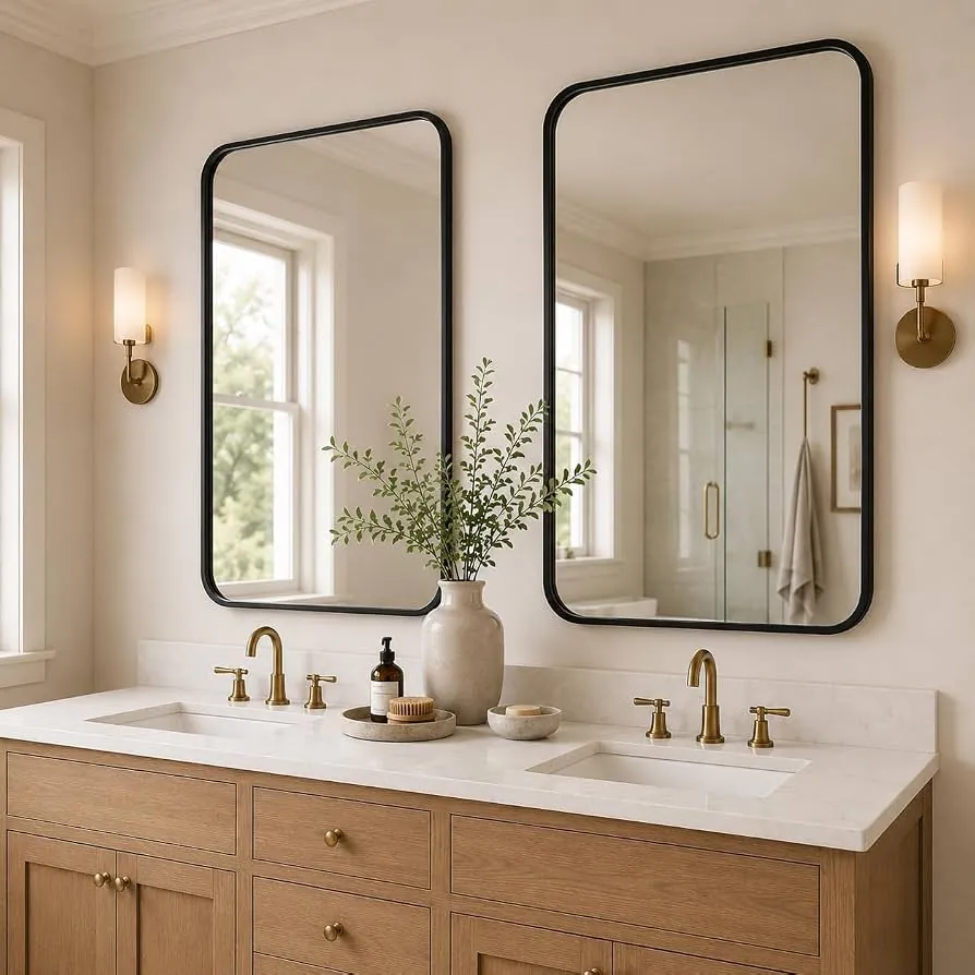 Espelhos decorativos sob medida para ambientes residenciais e comerciais